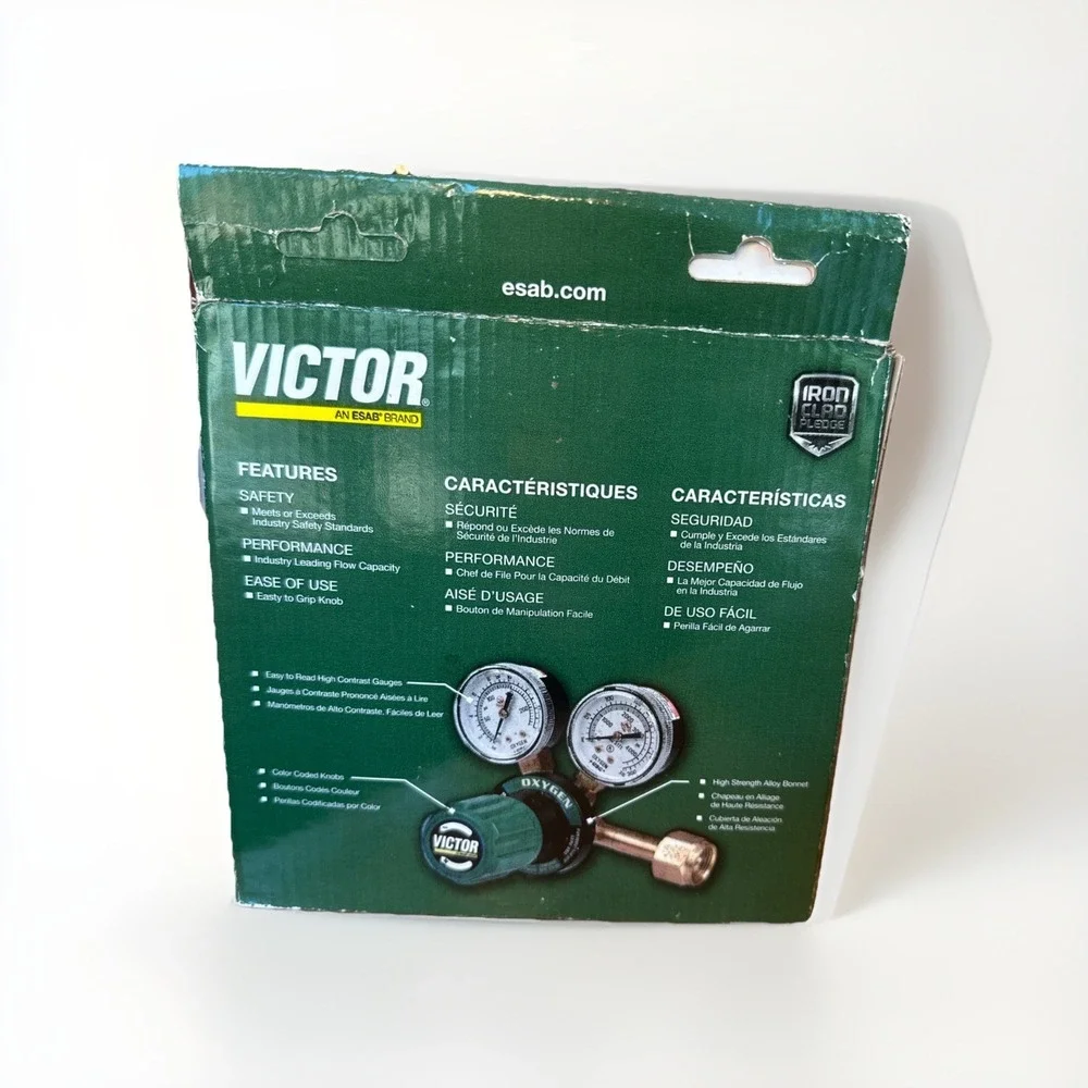ESAB Victor Medium Duty Oxygen Series Single Stage G250 Regulator 0781-9400